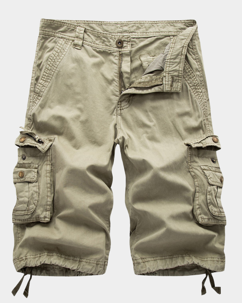 Men's Comfort Fit Utility Cargo Shorts