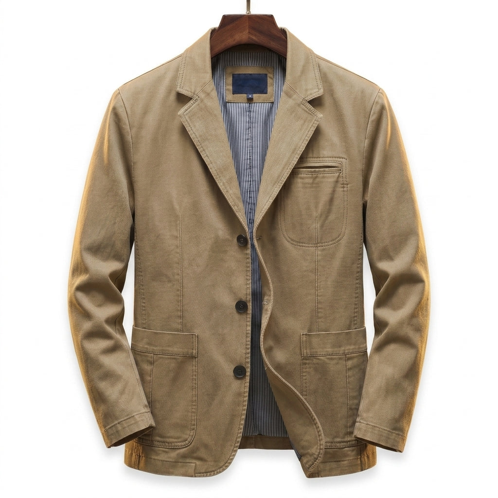 Men's Structured Casual Blazer