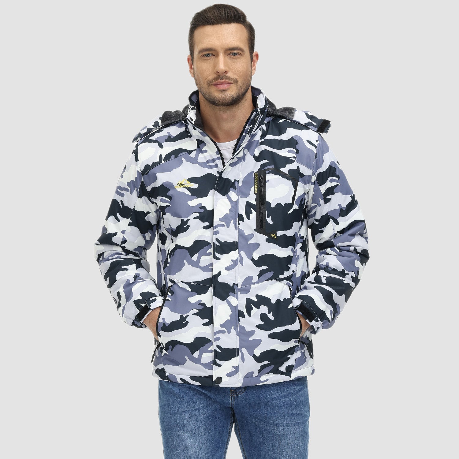 Men's Water Repellent Ski Jacket