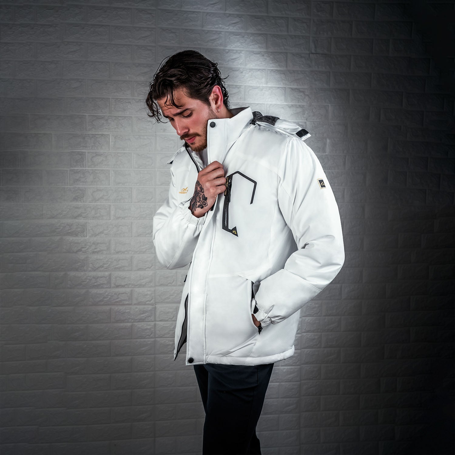 Men's Water Repellent Ski Jacket