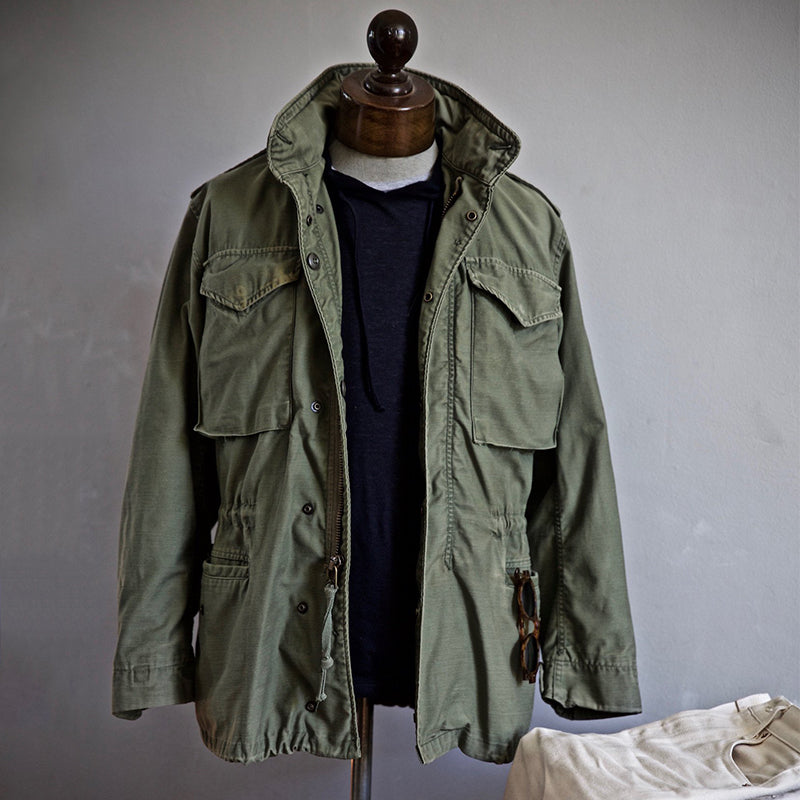 Men's Multi-Pocket Military Field Jacket