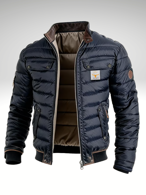 Men's Quilted Winter Jacket