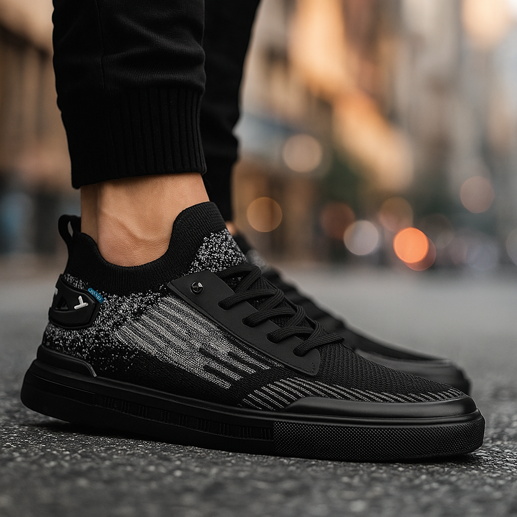 Men's Gradient Knit Sneakers