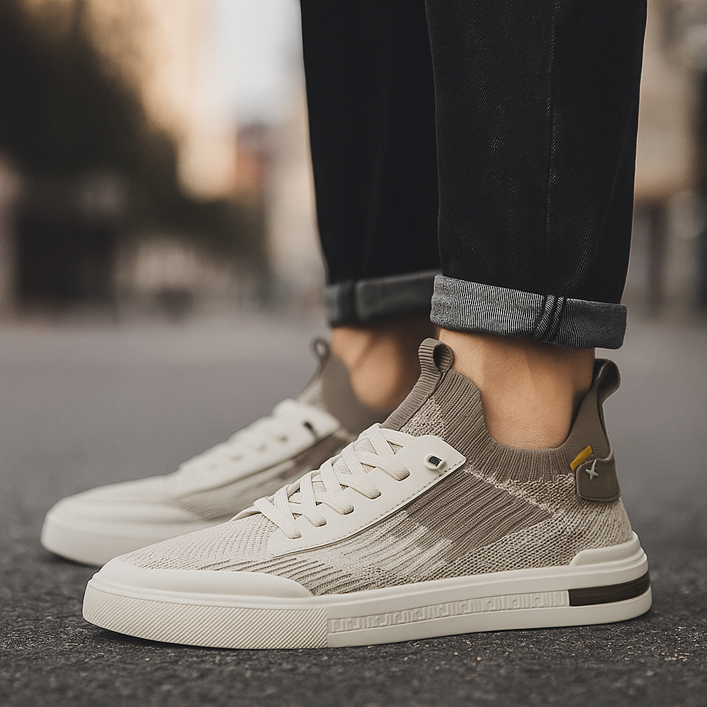 Men's Gradient Knit Sneakers