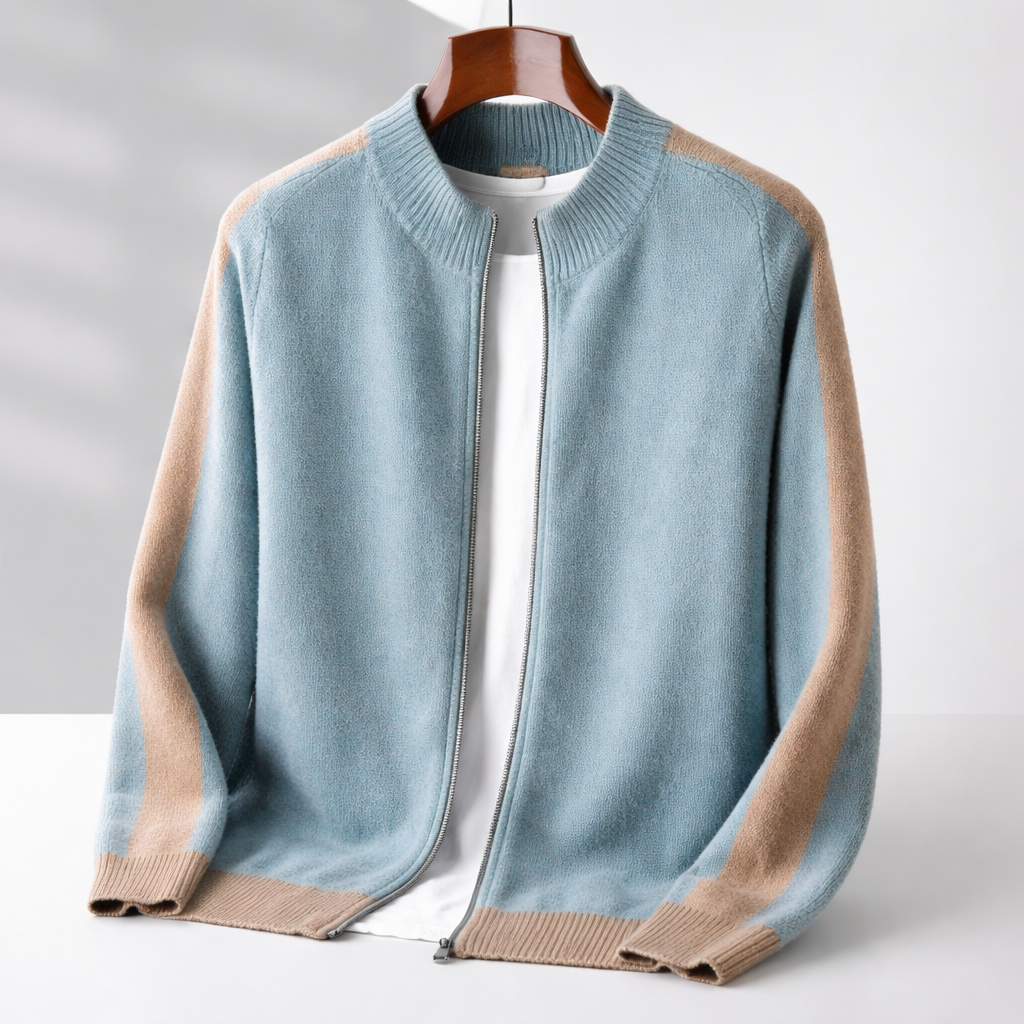 Tailored layering jacket, styled front view
