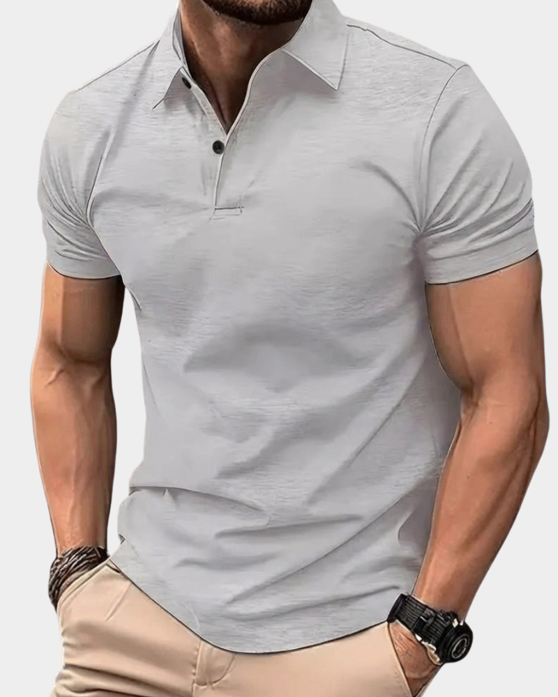 Relaxed Everyday Fit Solid Polo Shirt