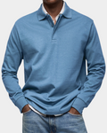 Men's Classic Long Sleeve Polo Shirt