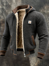 Men's Quilted Sherpa Lined Jacket