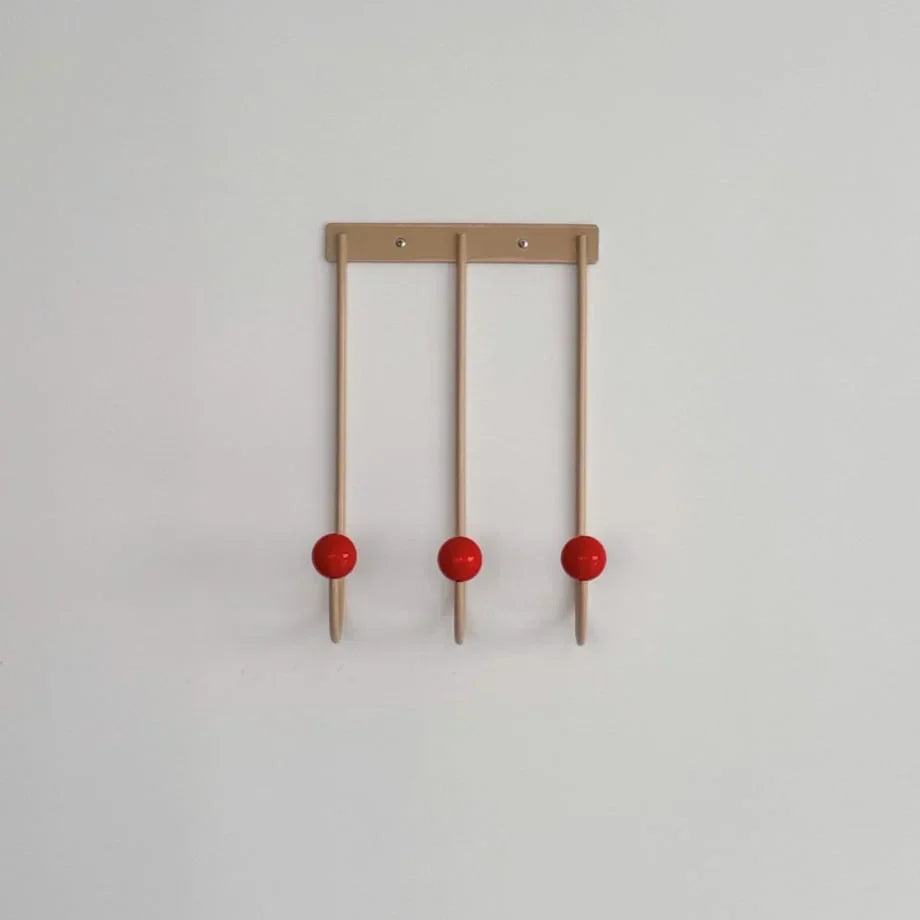 Color Block Metal Wall Hooks