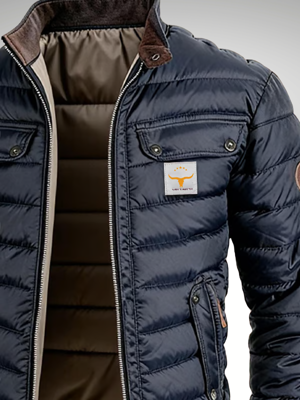 Men's Quilted Winter Jacket