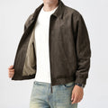 Men's Cropped Boxy Coach Jacket