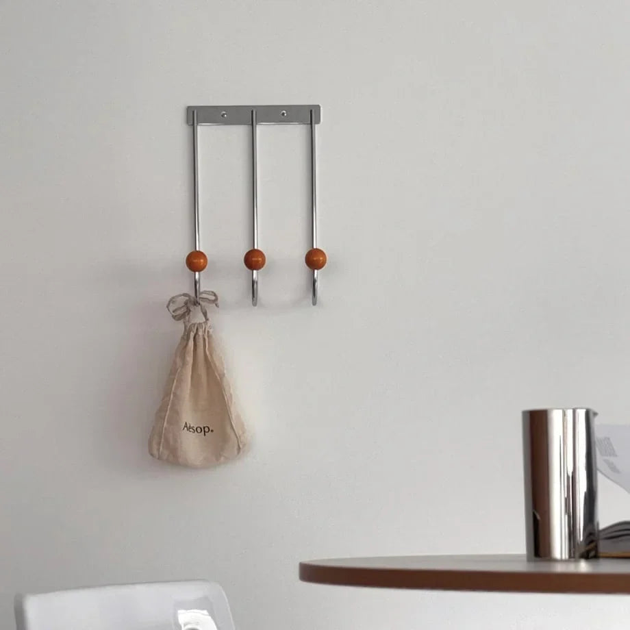Color Block Metal Wall Hooks