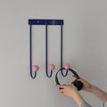 Color Block Metal Wall Hooks