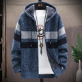 Men's Hooded Zip Front Jacket
