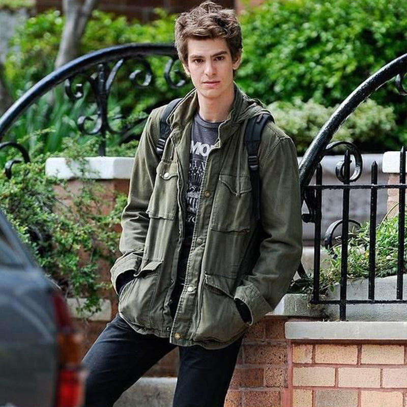 Men's Multi-Pocket Military Field Jacket