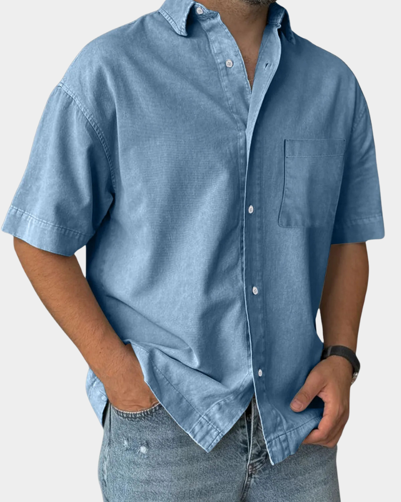 Men's Relaxed Structured Leisure Shirt