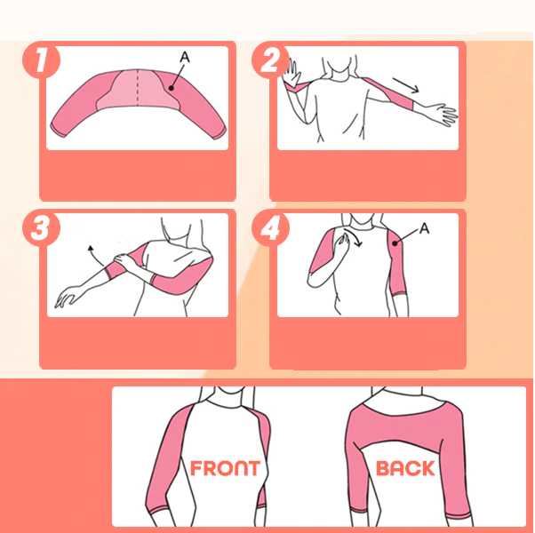 Compression Arm Sleeves with Posture Support