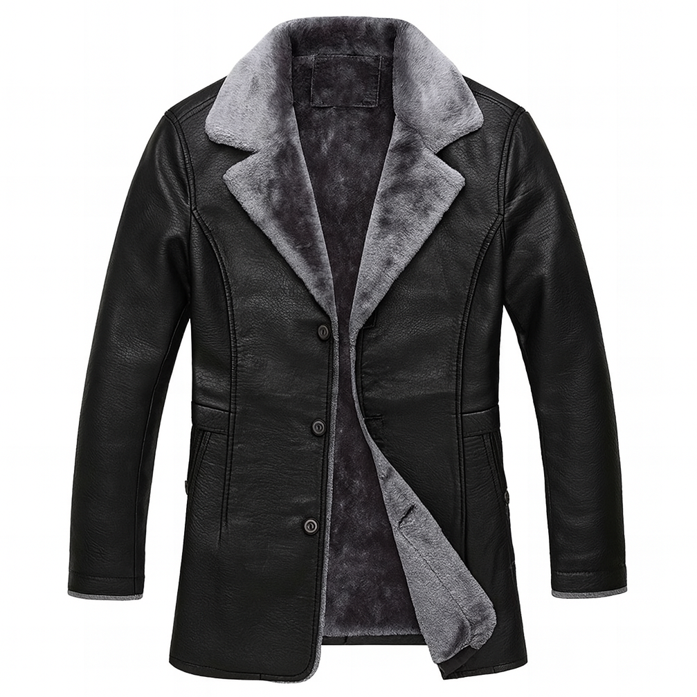 Men's Longline Notch Lapel Jacket