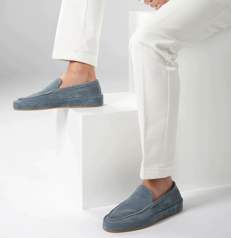 Men's Cushioned Slip On Loafers