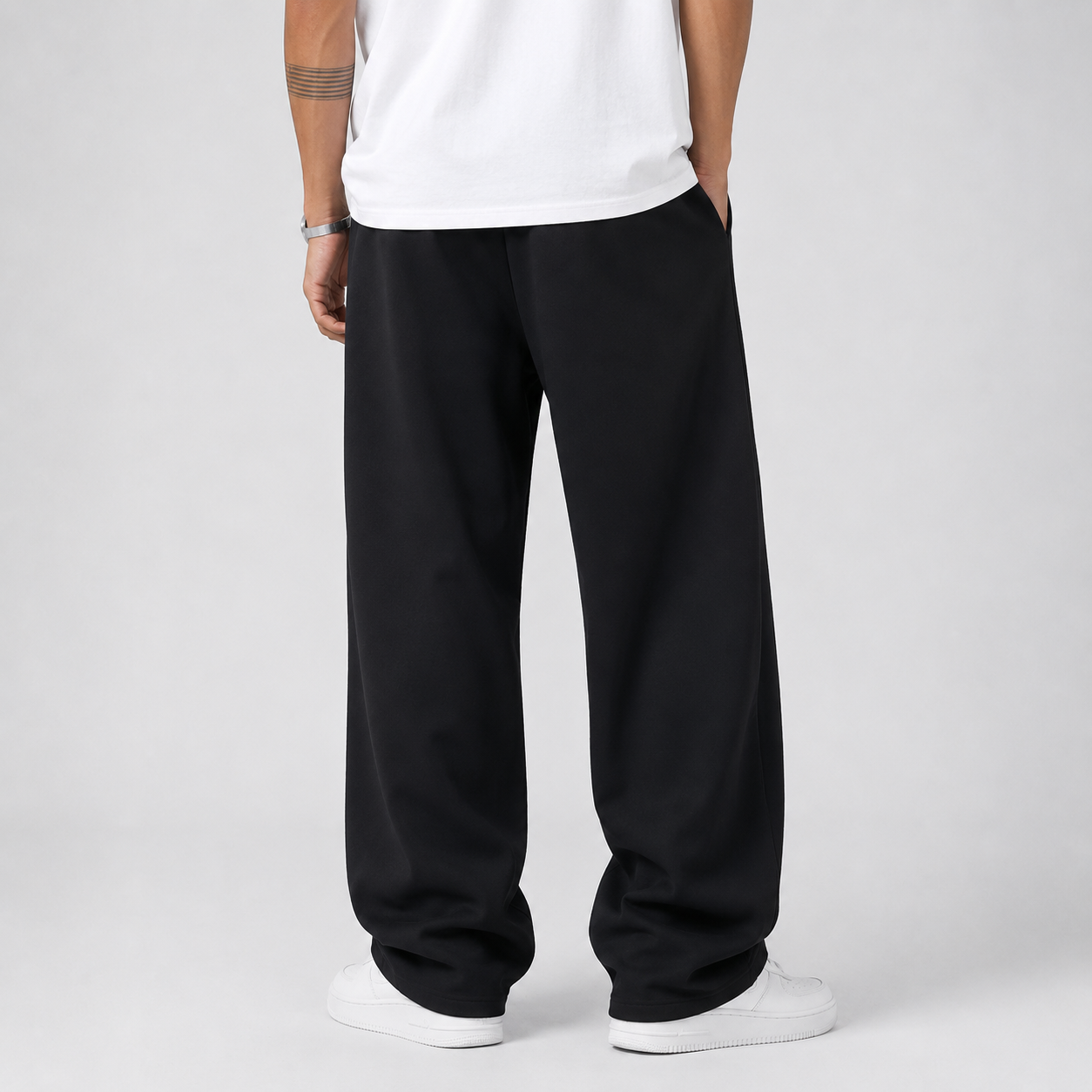 Men's Loose Straight-Leg Trousers