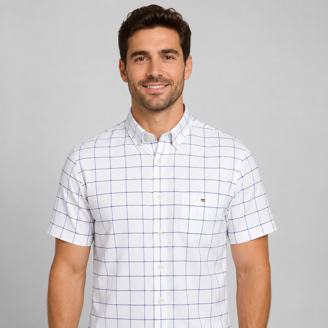 Men's Classic Oxford Short-Sleeve Shirt