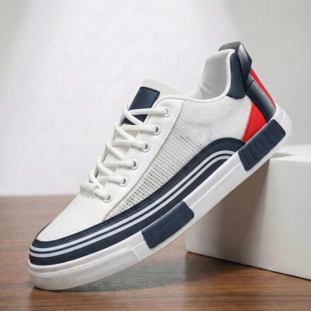 Men's Perforated Mesh Sneakers