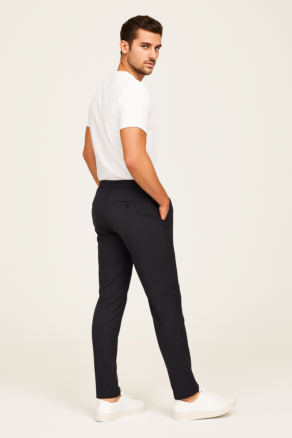 Men's Slim Fit Tailored Trousers