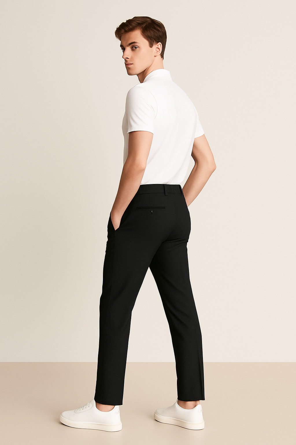 Men's Slim Fit Tailored Trousers