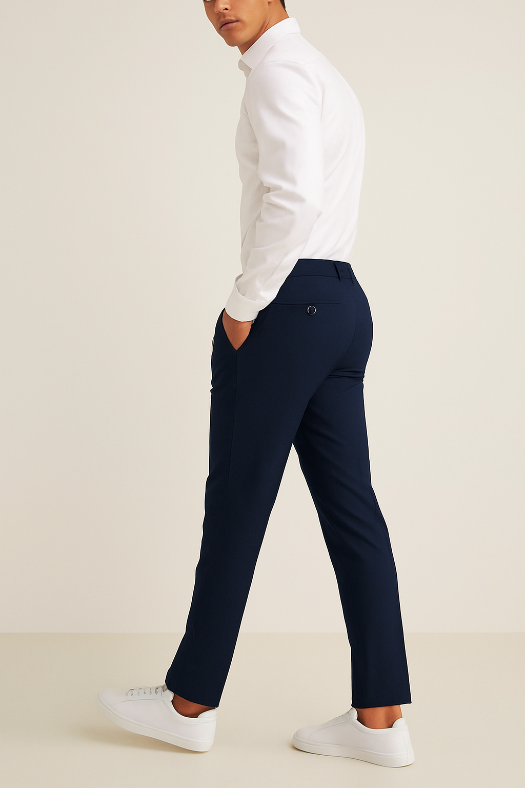 Men's Slim Fit Tailored Trousers