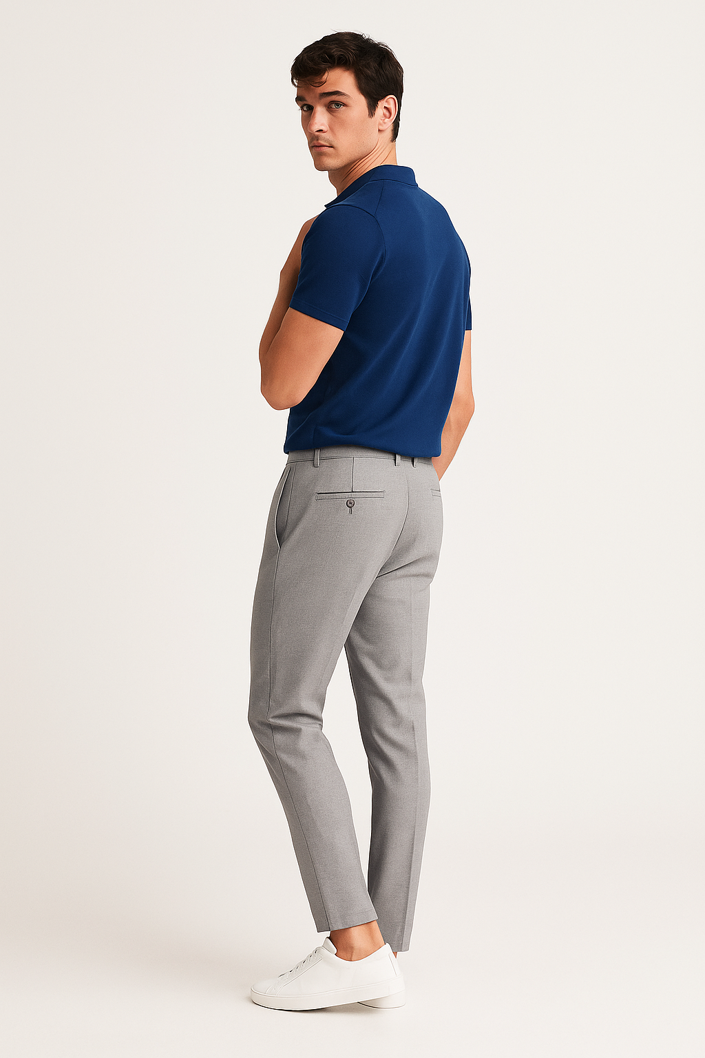 Men's Slim Fit Tailored Trousers