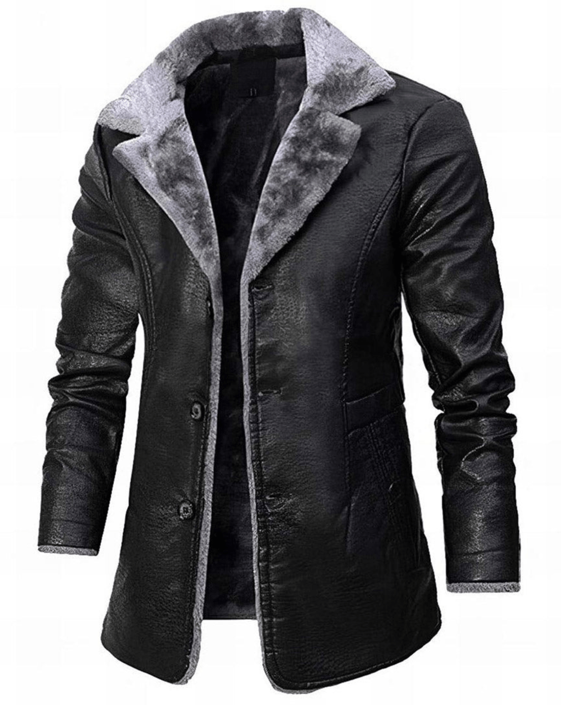 Men's Longline Notch Lapel Jacket