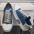 Men's Low Top Lace Up Skate Sneakers