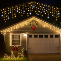 LED Light Curtain Outdoor Waterproof Holiday Lights