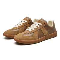 Modern Low-Top Lace-Up Sneakers