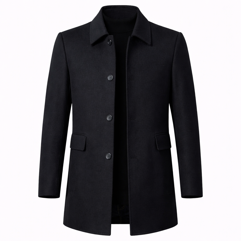 Men's Classic Tailored Overcoat