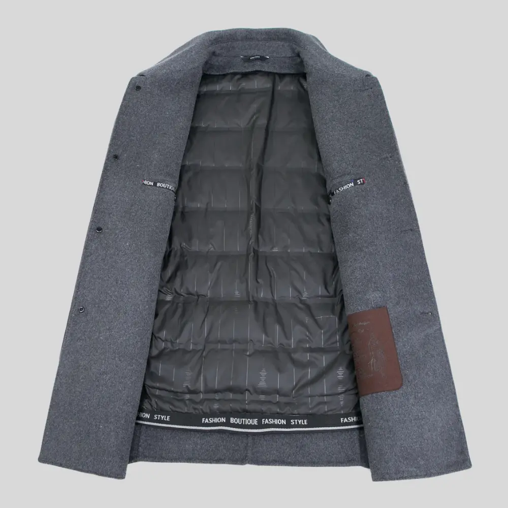 Men's Classic Tailored Overcoat