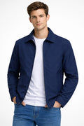 Classic Zip Front Harrington Jacket
