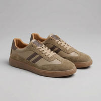 Men's Retro Lace-Up Sneakers