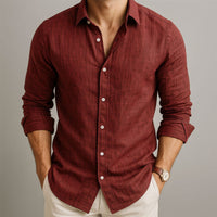 Tailored Spread Collar Dress Shirt
