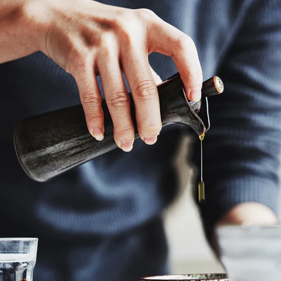 Modern Glossy Ceramic Oil Dispenser