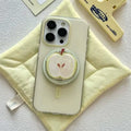 Green Apple Silicone Phone Case