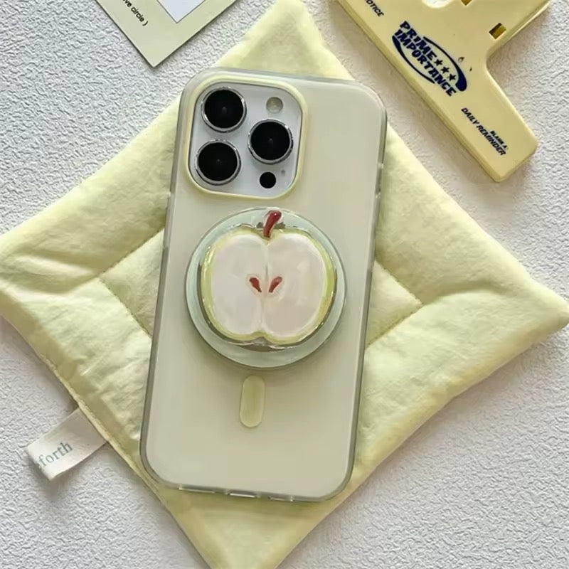 Green Apple Silicone Phone Case