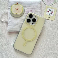 Green Apple Silicone Phone Case