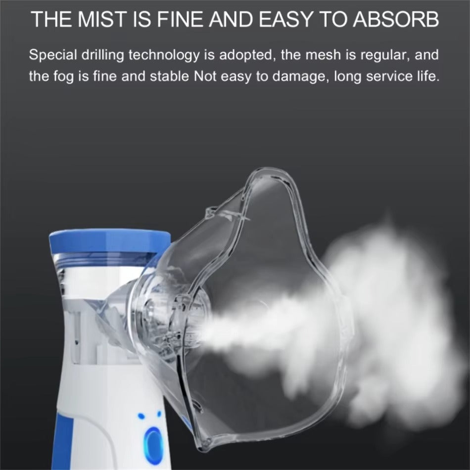 Portable Mesh Nebulizer Machine Quiet Operation
