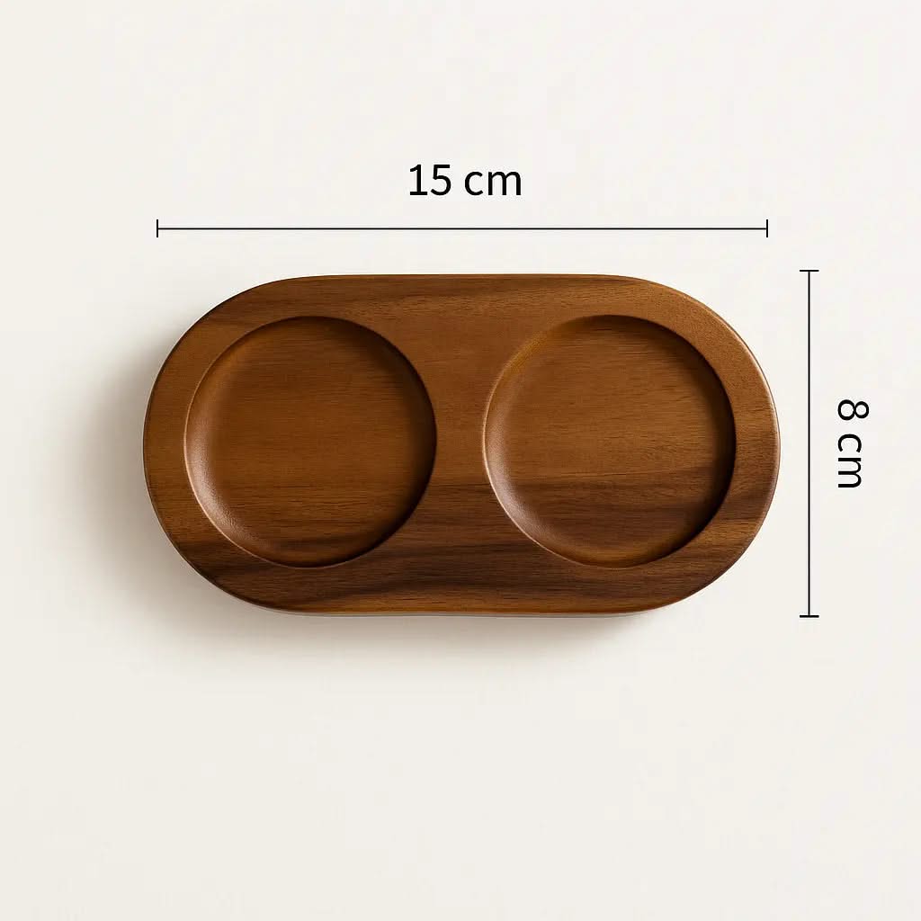 Wooden Seasoning Set Salt and Pepper Grinders
