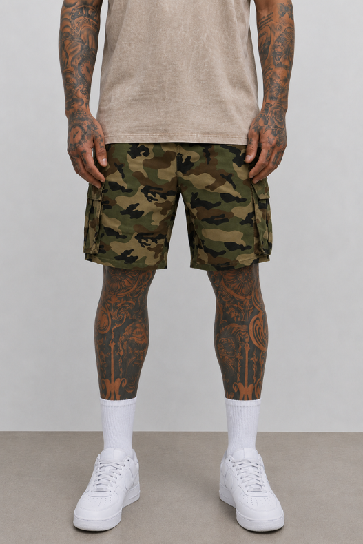 Relaxed Fit Cargo Shorts