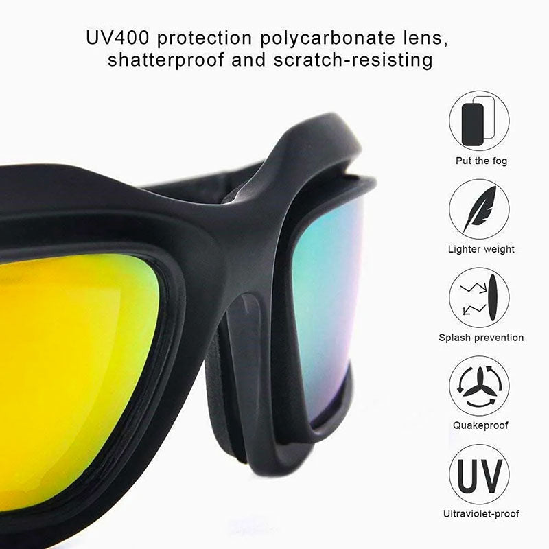 Polarized Motorcycle Sunglasses UV400