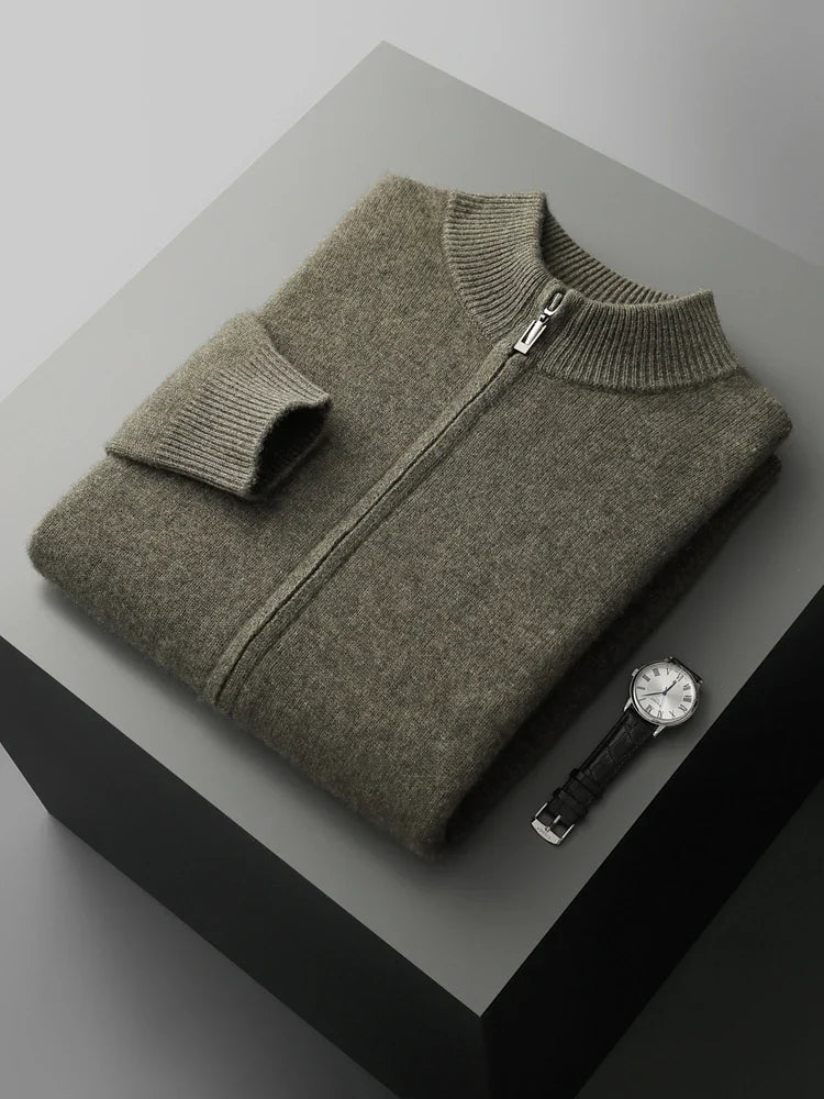 Classic Full-Zip Cardigan
