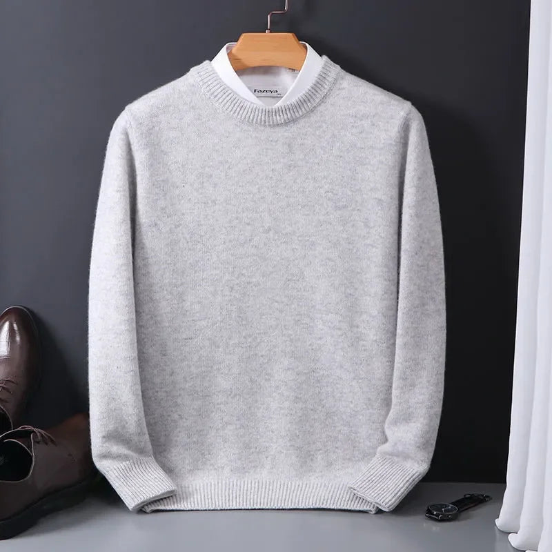 Refined buttery soft pullover, gray color view