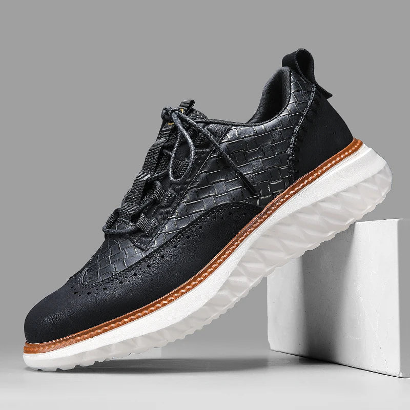 Breathable orthopedic casual sneakers, side profile